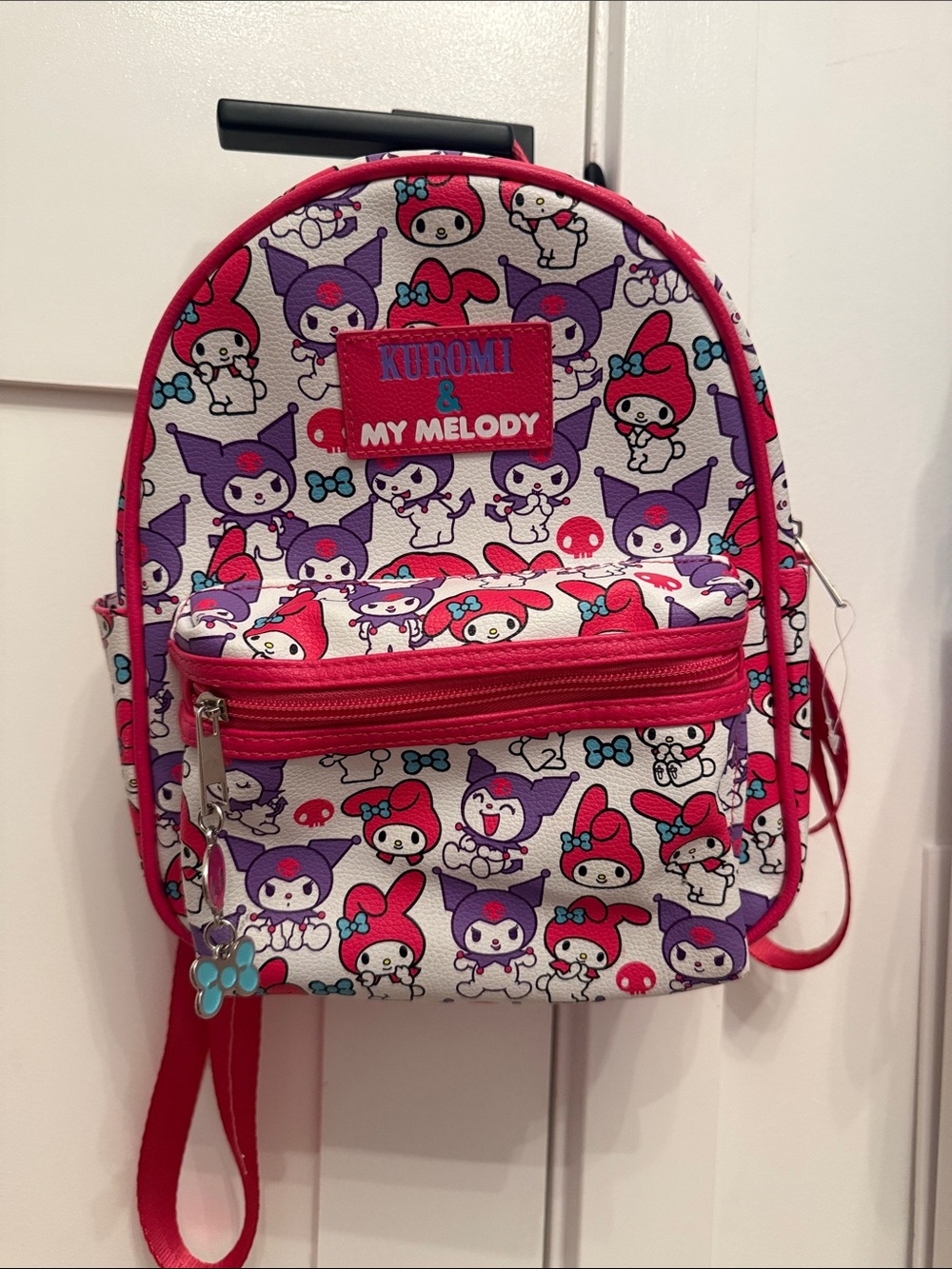 Sanrio Kuromi & My Melody Pink and Purple Mini Backpack